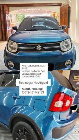 WTS / JUAL : SUZUKI IGNIS 2018 (AGS)