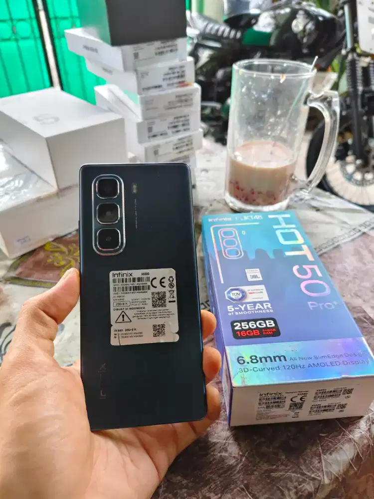Infinix Hot 50 Pro Plus 8+8/256gb likenew garansi panjang