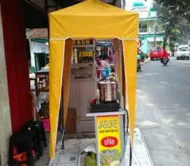 Jual tenda jualan ukuran 1x1 warna ungu