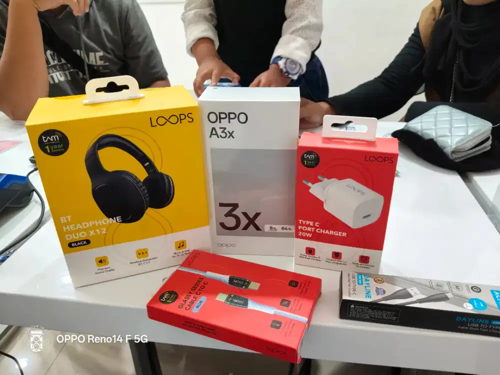 Oppo a3x 8/128 bisa kredit