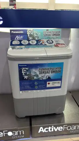 Mesin Cuci  Panasonic 2 tabung  NAW80BB3A Kredit DP 0