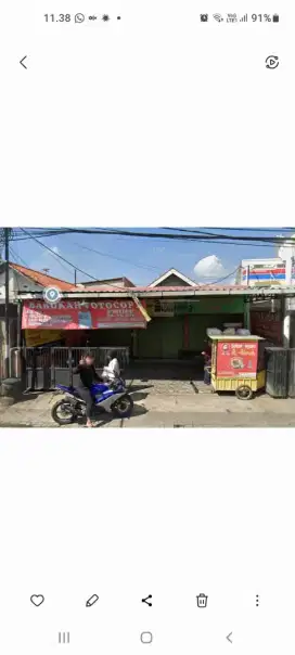 Dijual rumah toko
