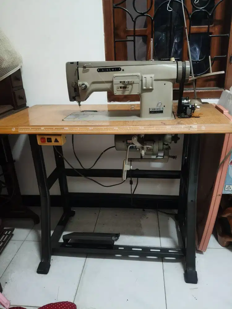 Dijual mesin jahit bordir manual. Merk Sister
