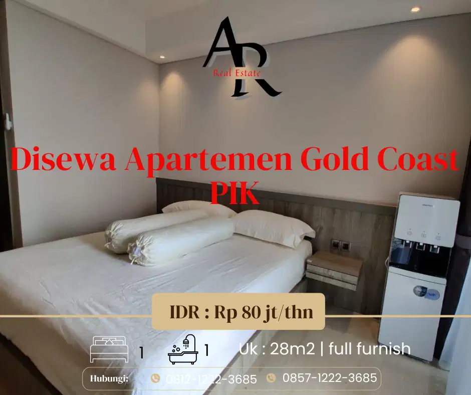 DI SEWAKAN APARTEMENT GOLD COAST PIK VIEW POOL