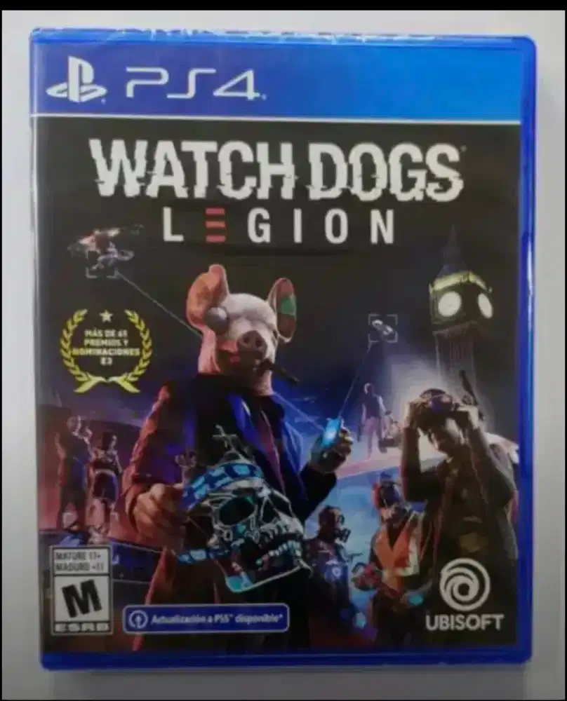 BD Kaset Game Watchdog Legion PS4 Kondisi Mulus