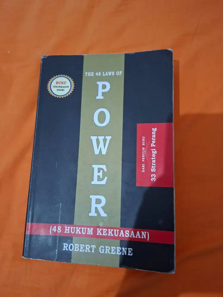 Buku The 48 Law Of Power - 48 Hukum Kekuasaan - Robert Greene