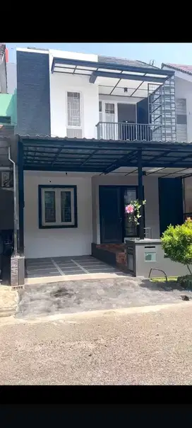 Rumah furnished di cluster harmoni harapan indah