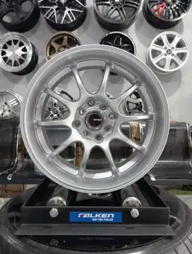 Velg Mobil Bekas Advan Racing R16 x 7inch H8 x 100 / 114.3 ET 40