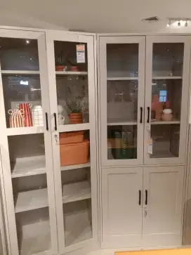 PATTO METAL CABINET HALF DOOR GREY