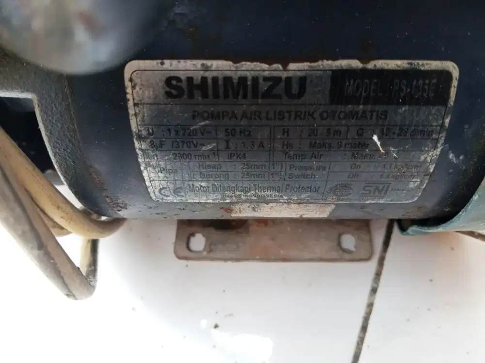 mesin air shimitzu