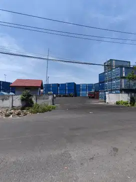 Disewakan gudang di jl Indrapura bisa akses kontainer