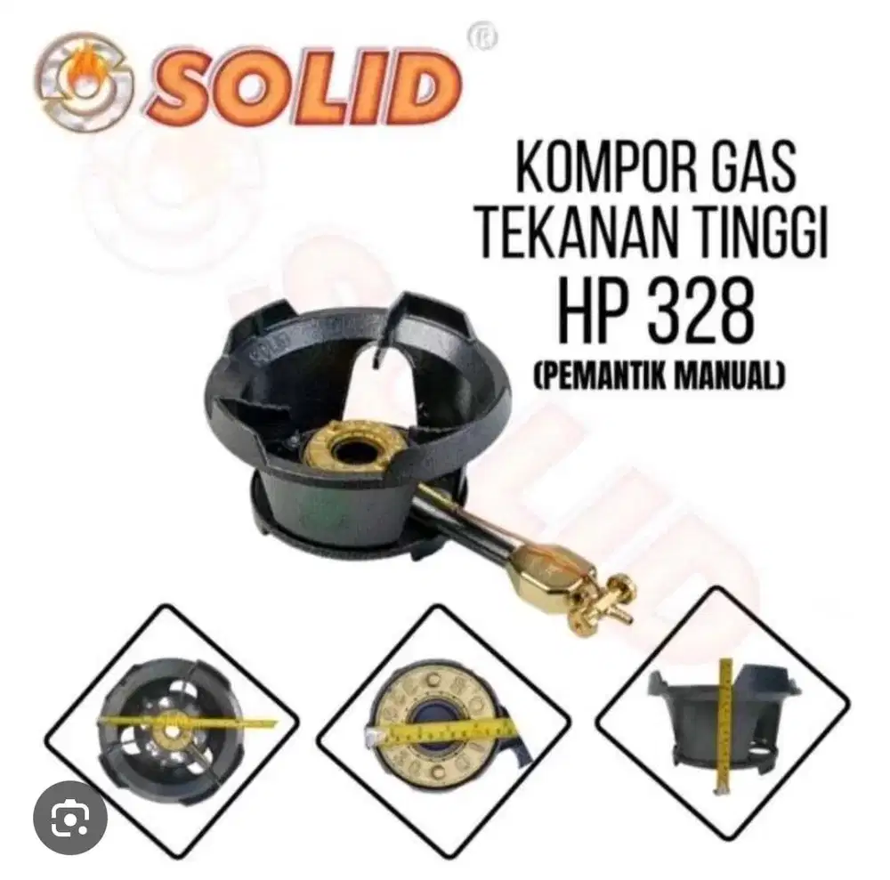 Kompor high pressure merk solid