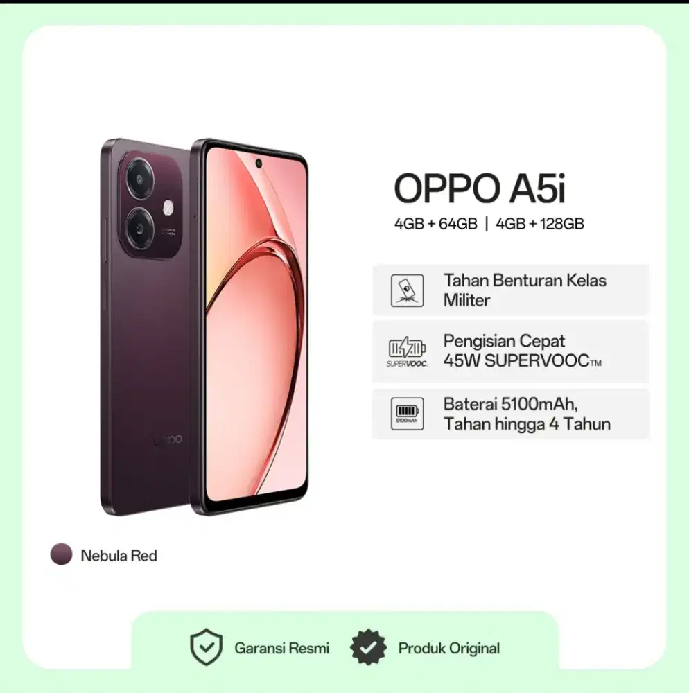 OPPO A5i  4/128