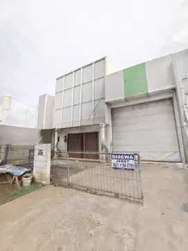 Gudang dengan office 2 Lantai di kawasan industri taman tekno bsd