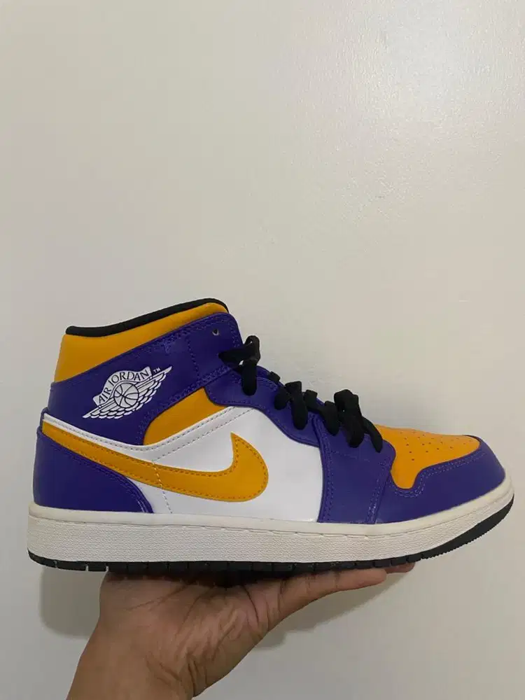 Nike Air Jordan Mid 1 “Lakers” Original Size 43