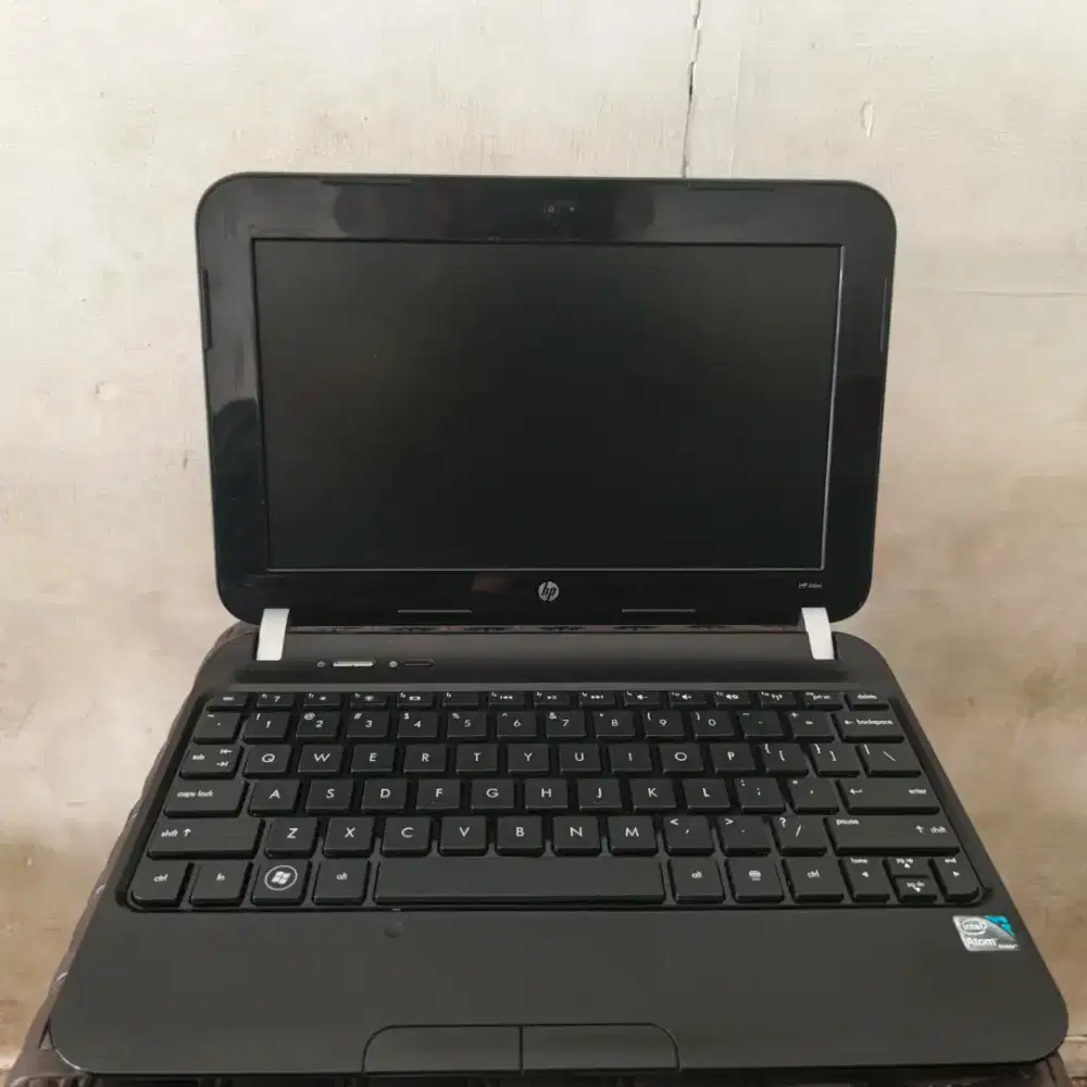 JUAL NOTEBOOK HP mini200 INTEL ATOM  N2600 RAM2GB HDD500GB OFFICE2010