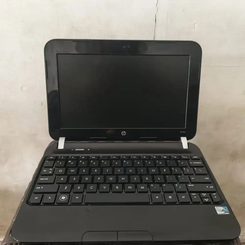 JUAL NOTEBOOK HP mini200 INTEL ATOM  N2600 RAM2GB HDD500GB OFFICE2010
