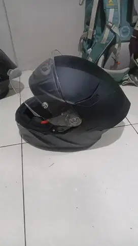 Helm KYT TT black doff