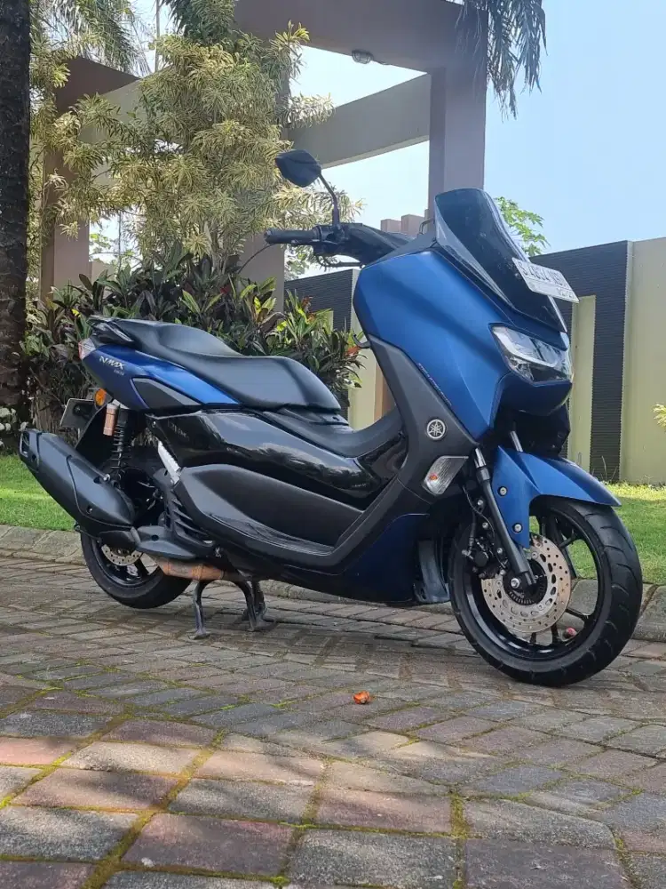 Yamaha NMax 155 Connected Smartkeyless 2022 Biru Odo 32rb Mulus