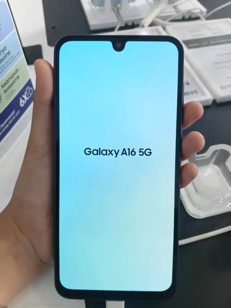 NEW!!GALAXY A16 5G 8/256GB+ FREE ADAPTOR 25W +GARANSI RESMI 1 TAHUN