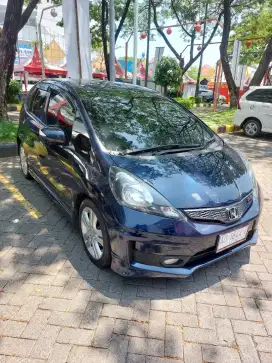 Honda Jazz 2011 Plat AD Matic Biru Metalik