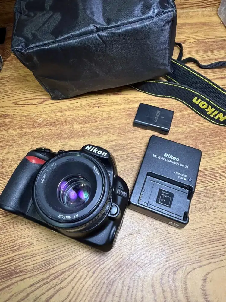 Nikon d3100 lensa fix 50mm f1.8