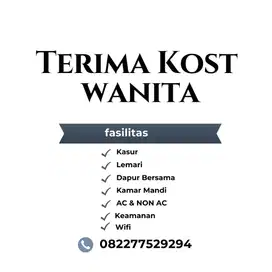 KOST dekat USU atau Polmed (Khusus Wanita)