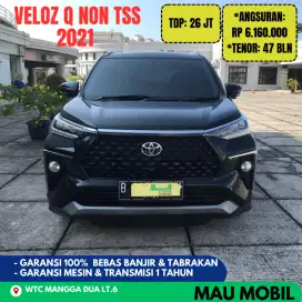 KM 20rb ANTIK, Veloz Q Non TSS 2020/2021/2022 Hitam metalik
