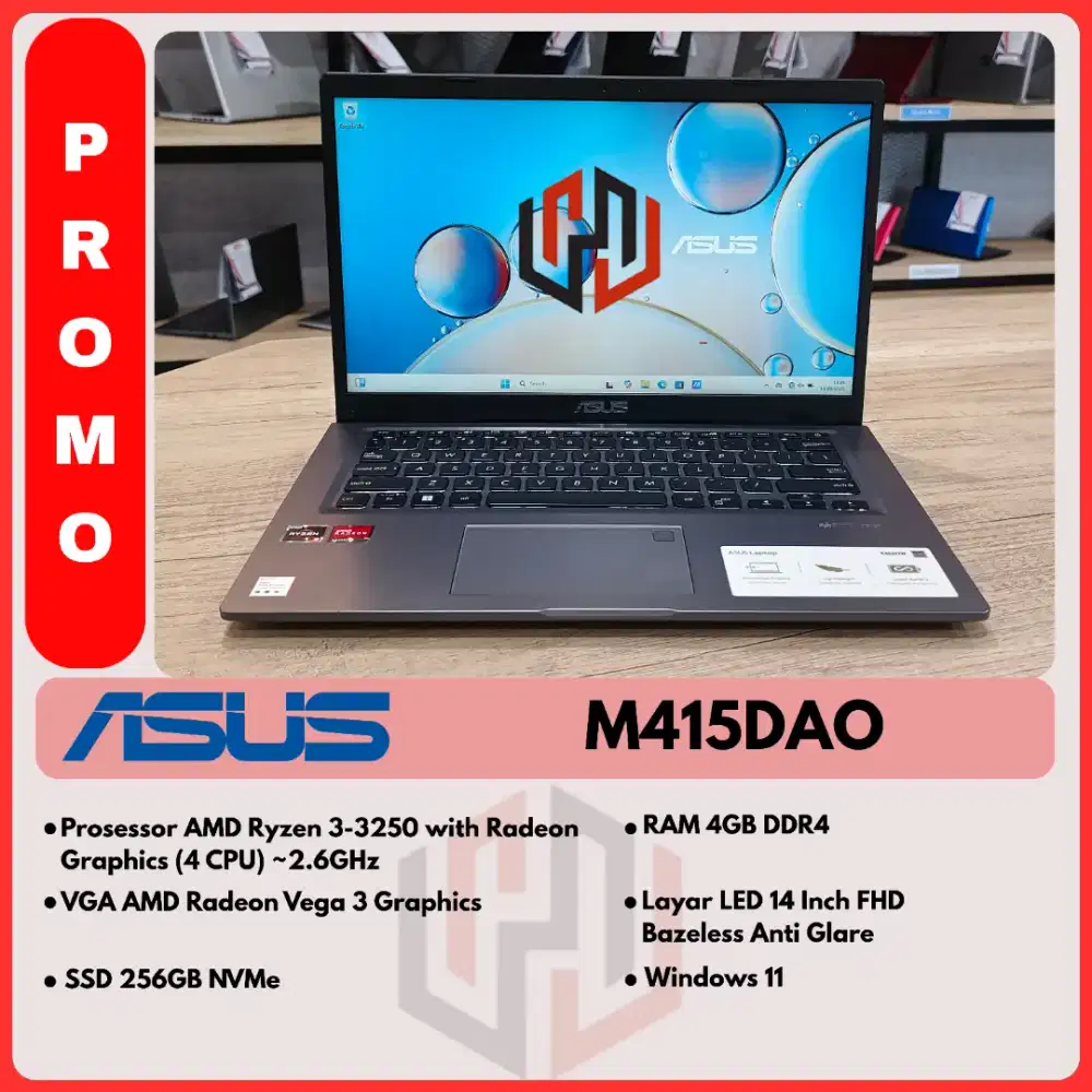 ASUS M415DAO AMD Ryzen 3 Normal