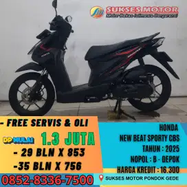 HONDA NEW BEAT SPORTY CBS TAHUN 2025