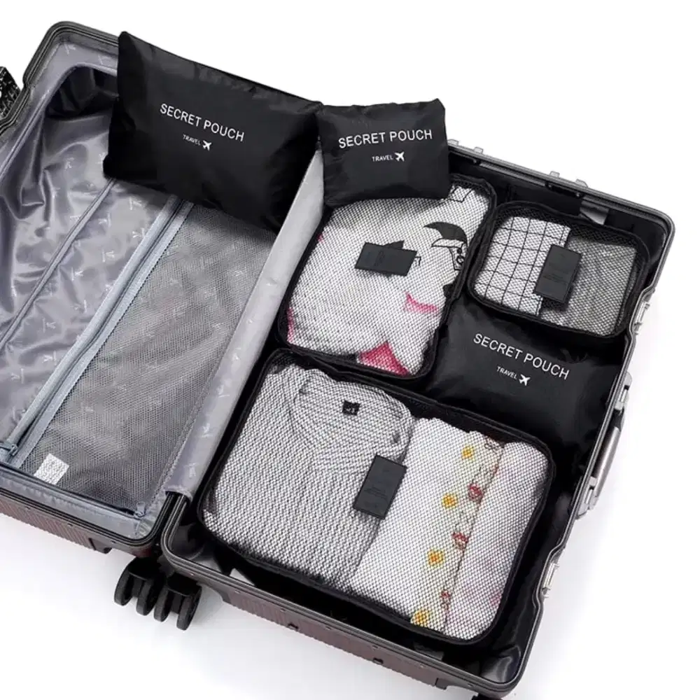 Ready!!TRAVEL BAG ORGANIZER 6 IN 1 SET
