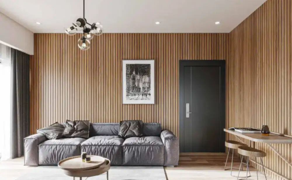 PVC dan WPC terpasang dan jual material