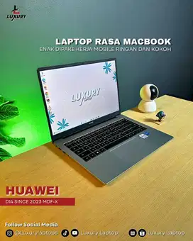 LAPTOP HUAWEI MATEBOOK D14 2023 CORE I3 SSD RAM JUAL CEPAT BU MURAH
