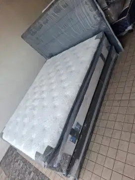 Spring bed kasur Simmons Pricinton set dipan uk 160 x 200