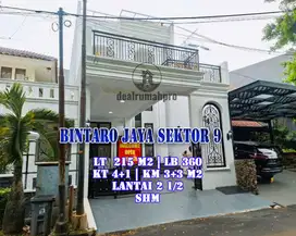 Rumah baru rasa villa bintaro jaya sek 9 strategis dekat cbd bintaro