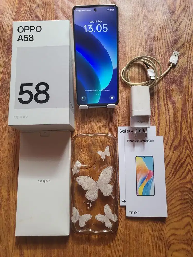 OPPO A58 6/128GB RESMI FULLSET