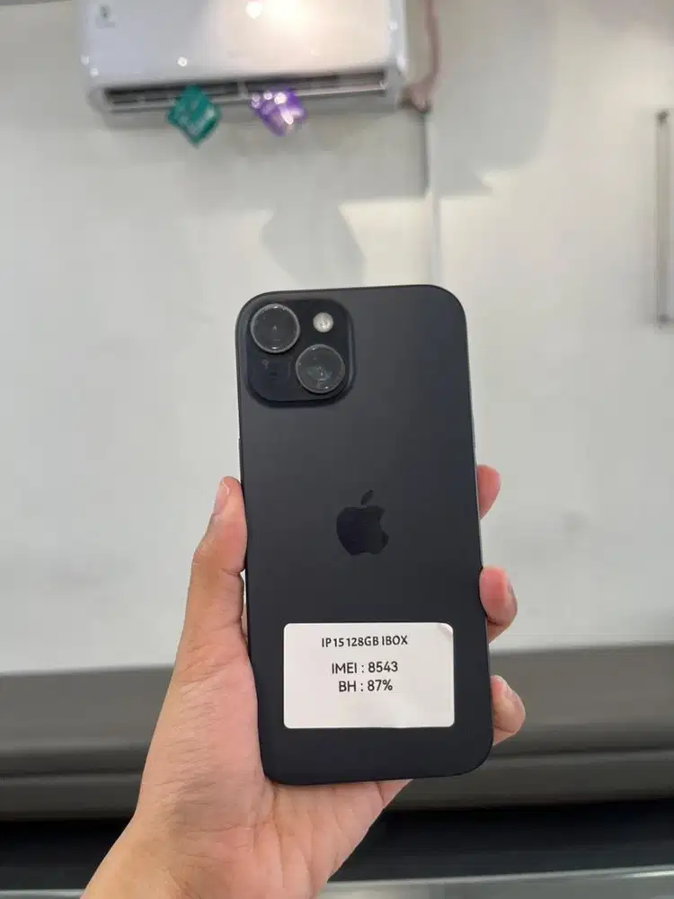 IPHONE 15 128GB ex IBOX fullset terima tuker tambah/kredit