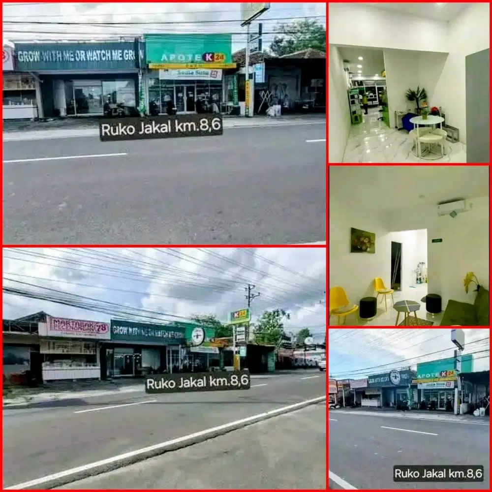 Ruko usaha pinggir jalan rraya kaliurang KM 8