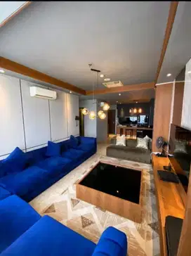 Jual Apartemen Mewah di Pancoran Jakarta Selatan, Type 2 Bedroom Modern Interior - L'Avenue Residence