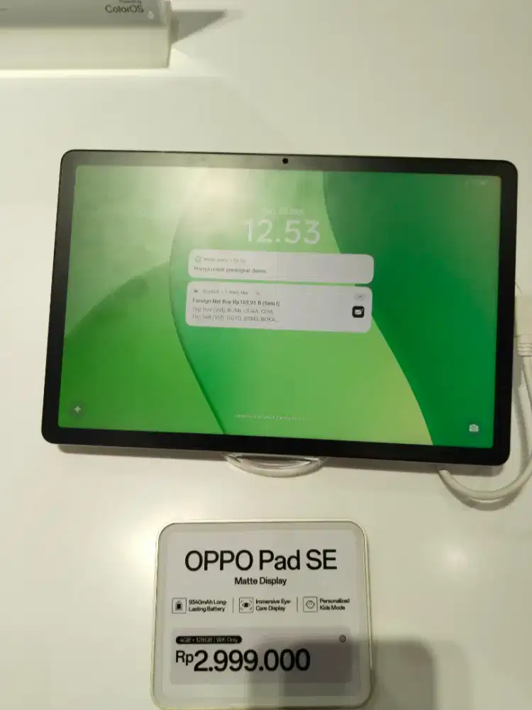Promo oppo pad SE ram 4 intenal 128 gb promo cicilan