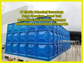 GROUND TANK - TANGKI AIR - PANEL FRP - TANGKI PANEL FRP - TANGKI PANEL