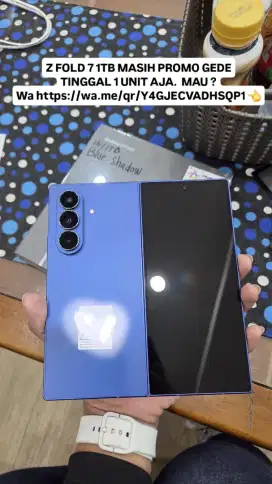 (READY STOK) SAMSUNG GALAXY Z FOLD 7 1TB GARANSI RESMI SEIN