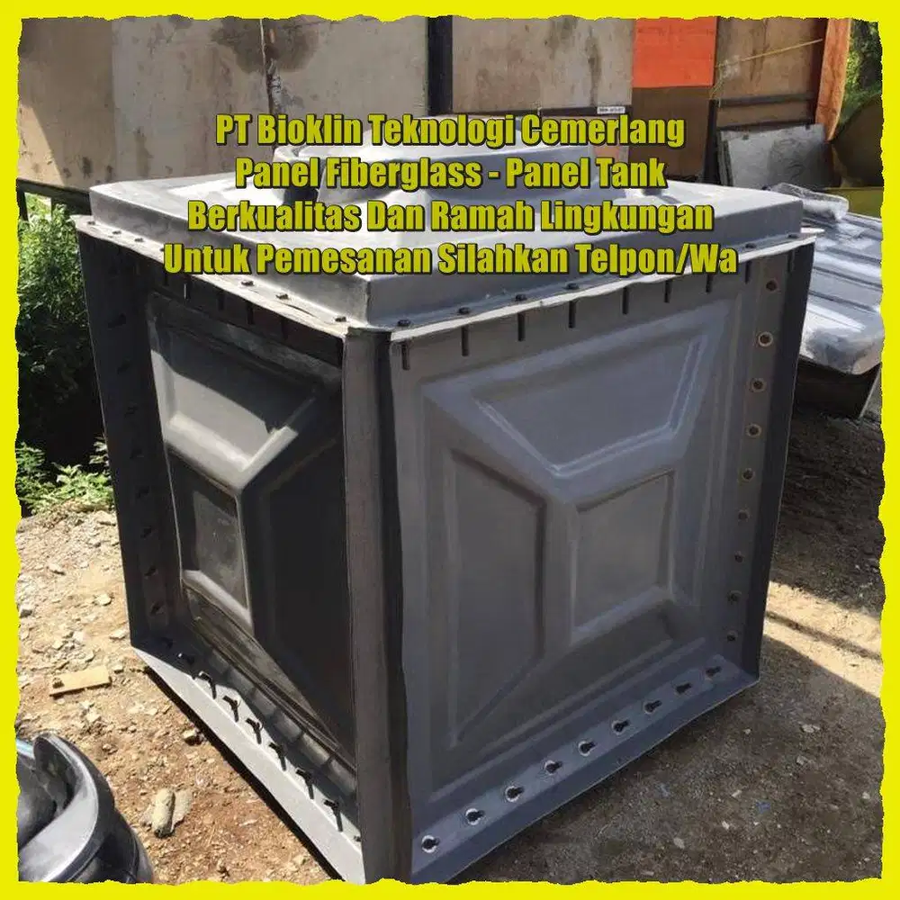 TANGKI PANEL FRP - PANEL FRP - PANEL TANK - GROUND TANK - TANGKI PANEL
