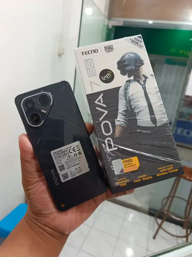 Tecno Pova 7 8/256 fullset ori