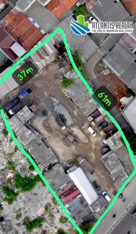Dijual Lahan Tanah di Pinggir Jalan Bayangkara Pusdiklantas  Tangerang