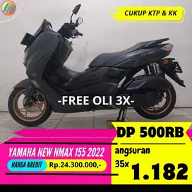 DP PROMO 500RIBU YAMAHA NEW NMAX 155 2022 ANGSURAN TERJANGKAU FREE OLI