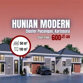 Cluster Asri Kartasura – Rumah 2KT, View Gunung, Legalitas Lengkap!