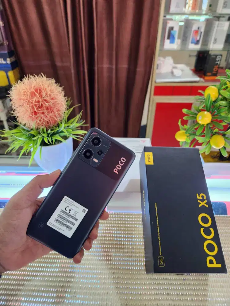 Poco X5 5G Ram 8+8Gb/ 256Gb Fullset Mulus Ori 100% Like New Bergaransi