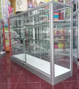 Etalase Panjang 1,5Mx1M Barang Baru & Siap Kirim