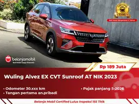 [ GARANSI 5TH ] Wuling Alvez EX CVT AT Sunroof 2023/2024